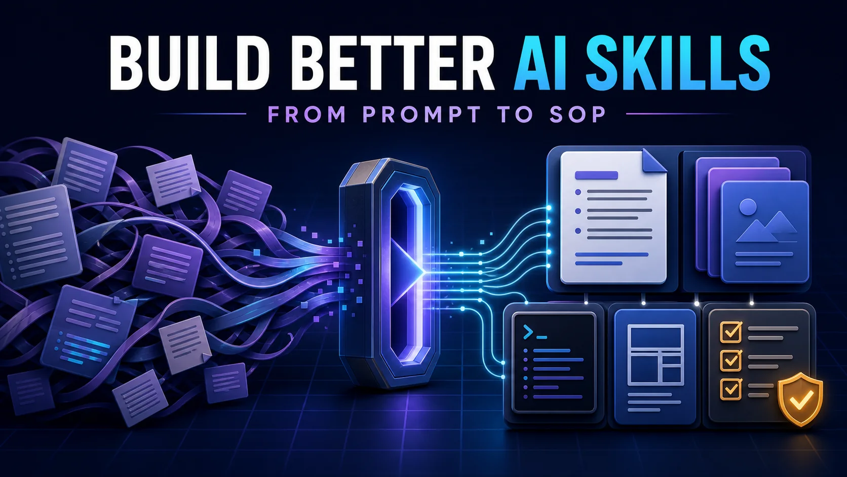 How to Build an AI Skill: From Long Prompt to Reusable SOP